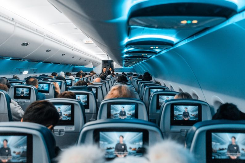 Travel Pillow - people in airplane during daytime