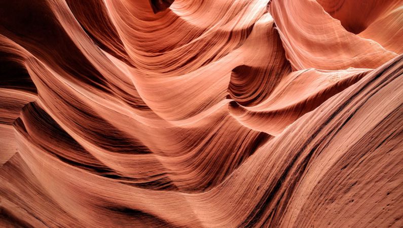 Slot Canyon - landscape photography of canyp