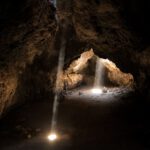 Cave Entrance - photo of light towards inside of cave
