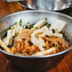 Pasta Bowl - cooked food in gray bowl