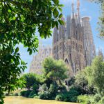 Sagrada Familia - green trees near brown concrete building during daytime